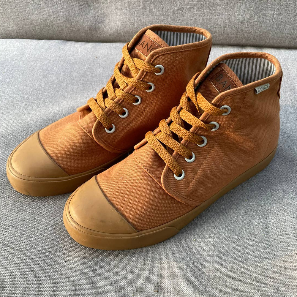 Vintage BANGS Sahara Sand High Top - Size 5.5